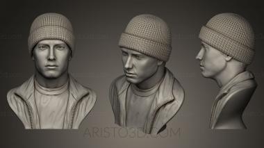 Busts and bas-reliefs of famous people (BUSTC_0183) 3D model for CNC machine